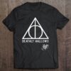 Harry Potter Deathly Hallows Line Art Front & Back Tank Top