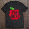 Womens I‘m Out Last Day Of School Summer Break Teacher VNeck