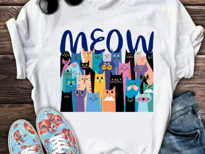 Cat Breeds Meow Shirt