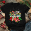 Christmas Gardening Shirt Flower Socks