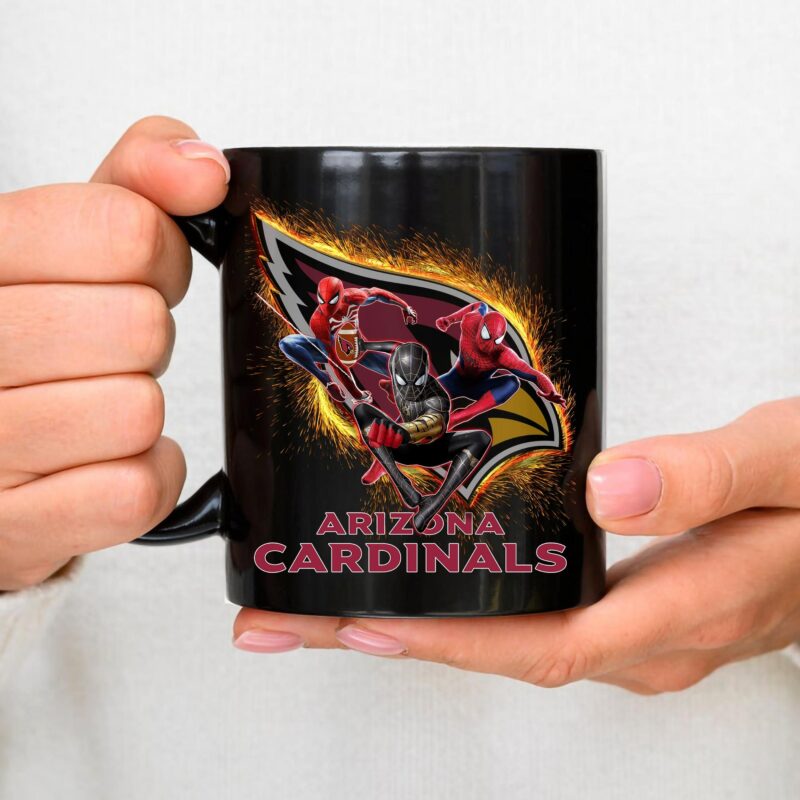 Arizona Cardinals Spider Man No Way Home Mug