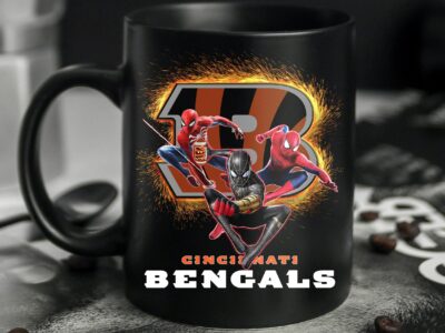 Cincinnati Bengals Spider Man No Way Home Mug