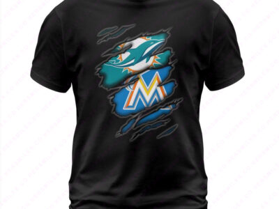 Dolphins & Marlins Inside Me T Shirt