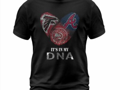 Falcons Braves Atlanta Hawks DNA T Shirt