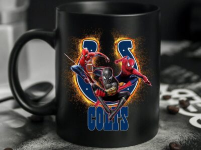 Indianapolis Colts Spider Man No Way Home Mug