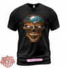 Miami Dolphins Golden Skull