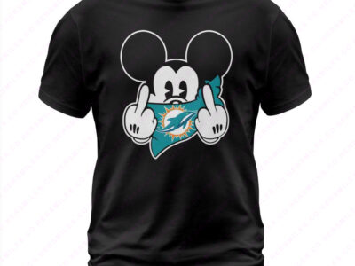 Miami Dolphins Mickey Haters T Shirt