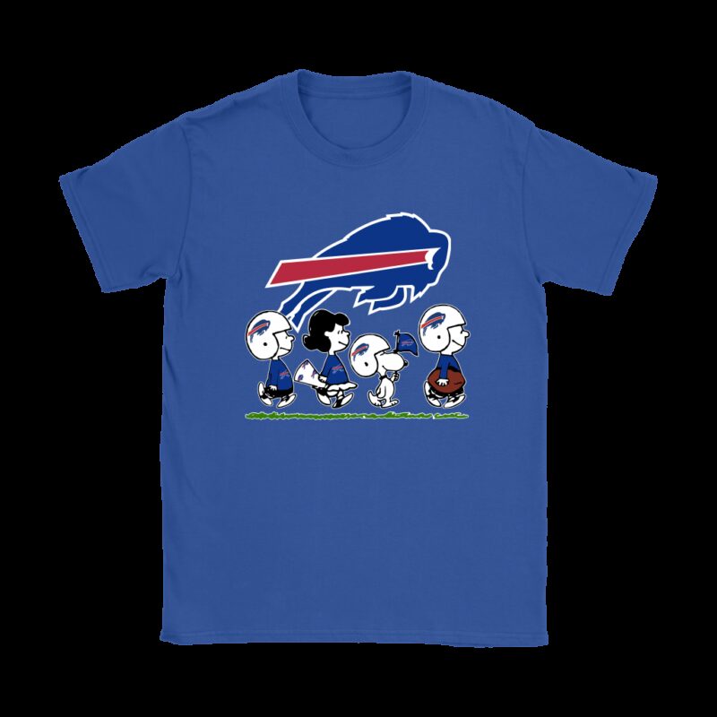Peanuts Snoopy Football Team With The Buffalo Bills NFL Shirts