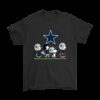 Peanuts Snoopy Football Team With The Dallas Cowboys NFL Shirts
