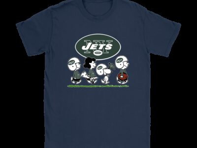 Peanuts Snoopy Football Team With The New York Jets NFL Shirts