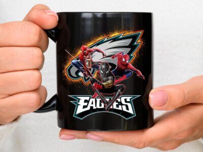 Philadelphia Eagles Spider Man No Way Home Mug