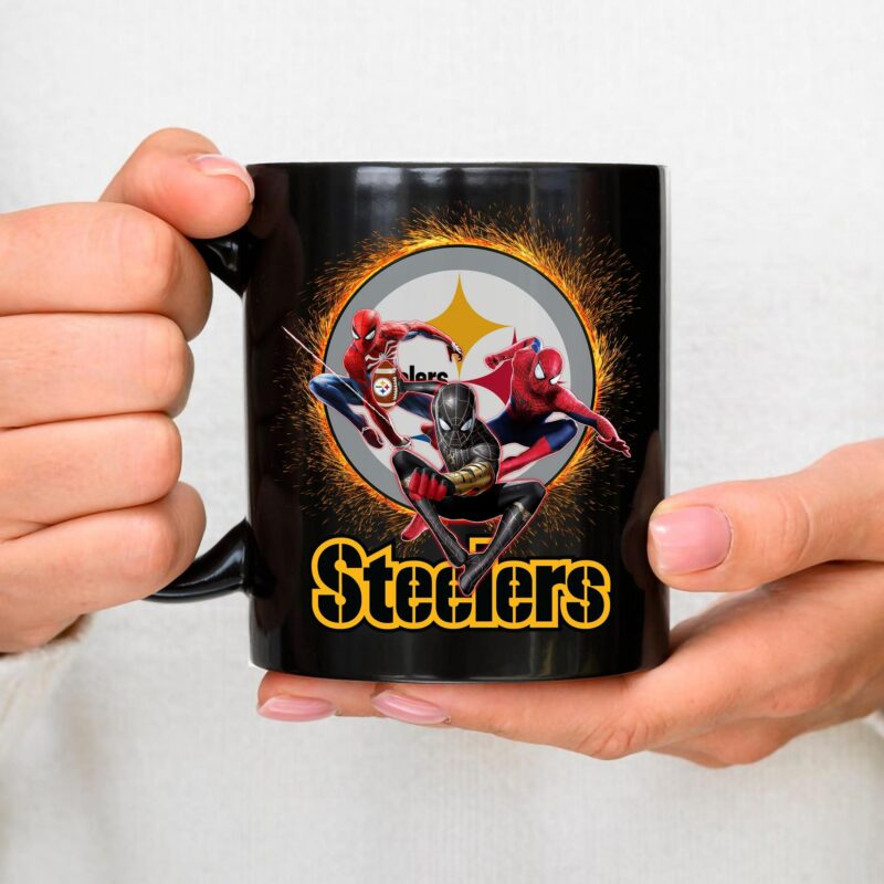 Pittsburgh Steelers Spider Man No Way Home Mug