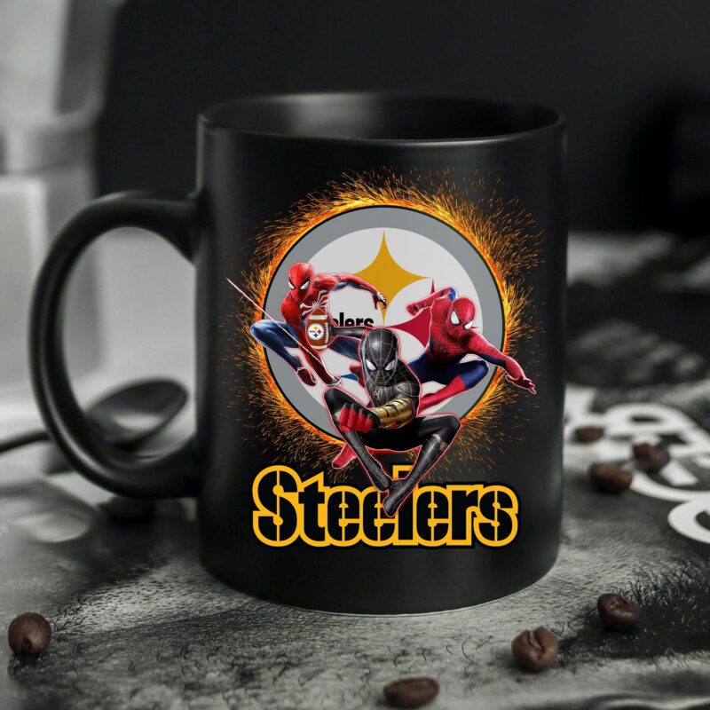 Pittsburgh Steelers Spider Man No Way Home Mug