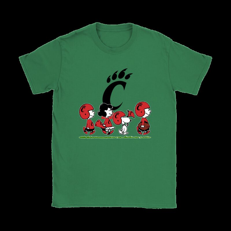 Snoopy The Peanuts Cheer For The Cincinnati Bearcats NCAA Shirts