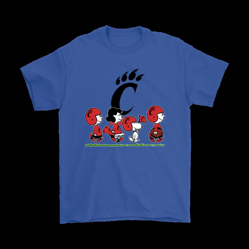 Snoopy The Peanuts Cheer For The Cincinnati Bearcats NCAA Shirts