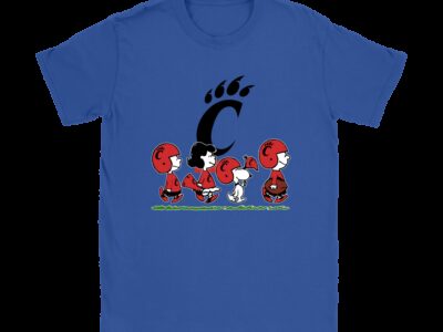 Snoopy The Peanuts Cheer For The Cincinnati Bearcats NCAA Shirts