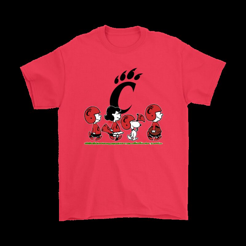 Snoopy The Peanuts Cheer For The Cincinnati Bearcats NCAA Shirts