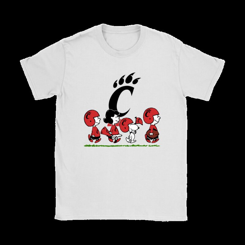 Snoopy The Peanuts Cheer For The Cincinnati Bearcats NCAA Shirts