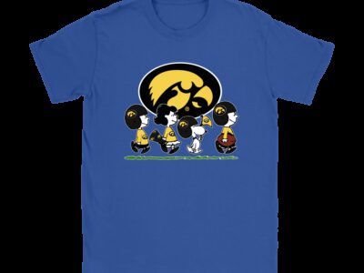Snoopy The Peanuts Cheer For The Iowa Hawkeyes NCAA Shirts