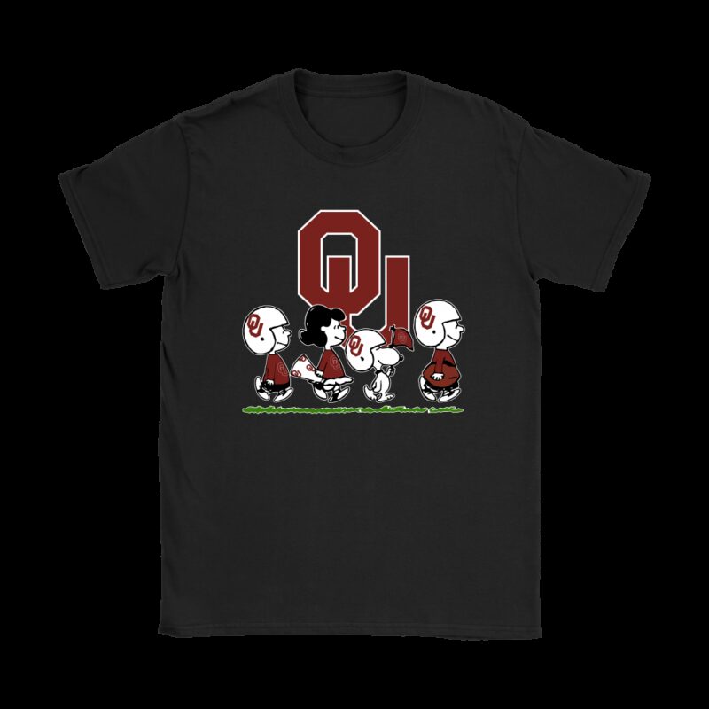 Snoopy The Peanuts Cheer For The Oklahoma Sooners NCAA Shirts