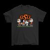 Snoopy The Peanuts Cheer For The Oklahoma State Cowboys NCAA Shirts