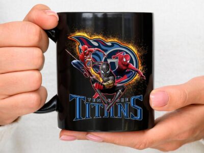 Tennessee Titans Spider Man No Way Home Mug