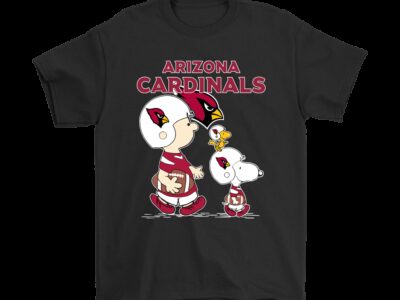 Arizona Cardinals Lets Play Football Together Snoopy NFL Shirts