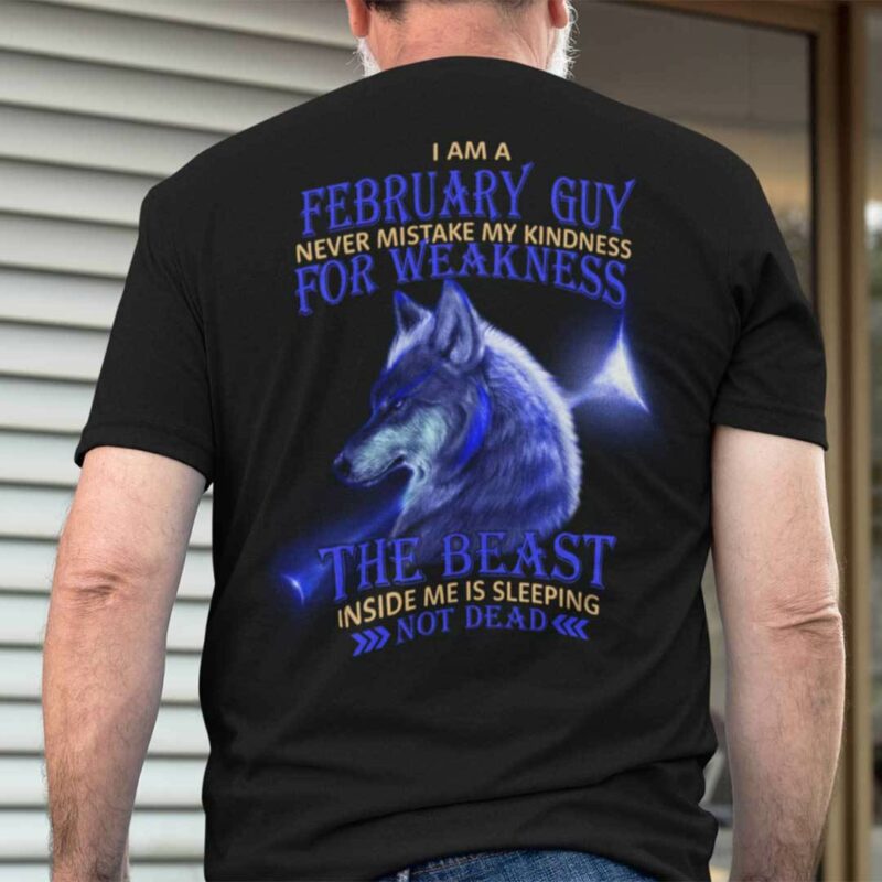 I Am A February Guy Never Mistake My Kindness For Weakness Shirt