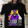Justin Jefferson Minnesota Vikings National Football T shirt