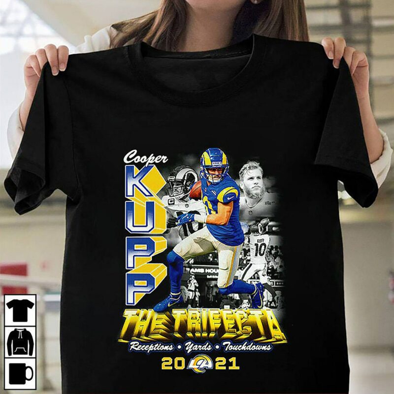 Los Angeles Rams Cooper Kupp The Trifecta Shirt