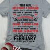 This Girl Was Born In February Shirt This Girl Is Me