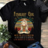 Vintage Yoga February Girl Shirt The Soul Of A Witch