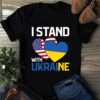 American I Stand With Ukraine Shirt