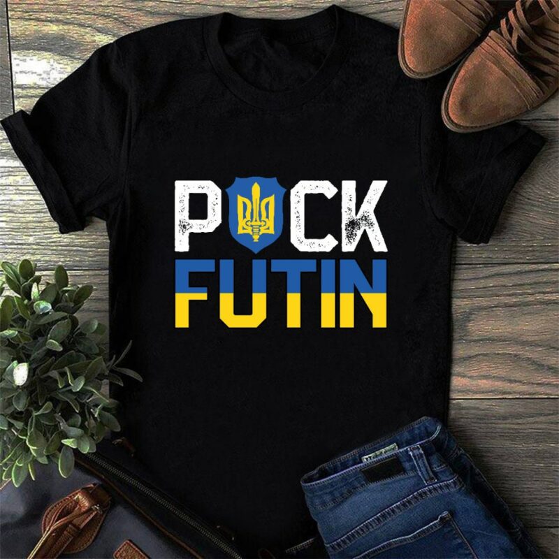 Anti Putin Puck Futin Stand With Ukraine Shirt