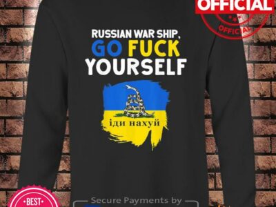 Hottest Snake flag russian warship go fuck your self New 2022 shirt