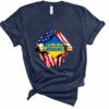I Stand With Ukraine Superman American T-shirt