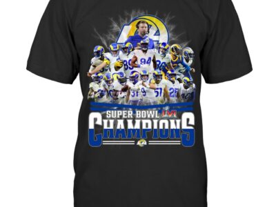 Premium Los Angeles Rams Super Bowl LVI Team Champions Shirt