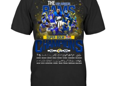 Premium The Los Angeles Rams Super Bowl Team Champions Signatures Shirt