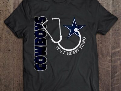 Dallas Cowboys It’s A Heart Thing Stethoscope NFL