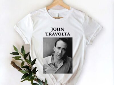 John Travolta Nicolas Cage The Adam Project Shirt