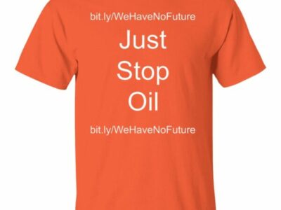 Just Stop Oil We Have No Future Shirt