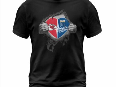 Kansas City Chiefs Royals NFL MLB Shirt