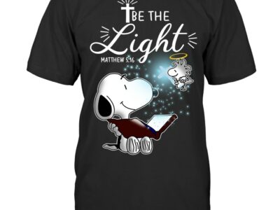 Peanuts Snoopy Be The Light T Shirt
