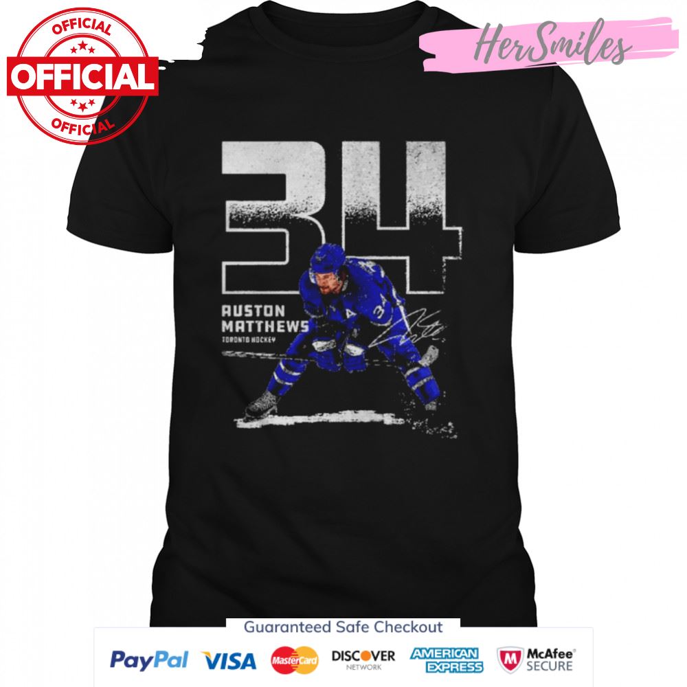 Auston Matthews Toronto Outline Signatures Shirt