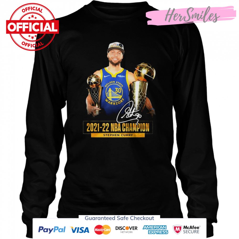 2021-2022 NBA Champion Stephen Curry Signatures Shirt 2021-2022 NBA Champion Stephen Curry Signatures Shirt