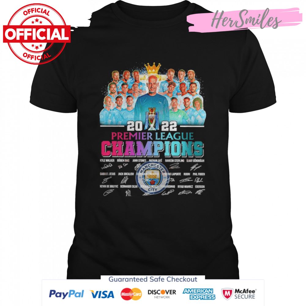 2022 Premier League Champions signatures shirt