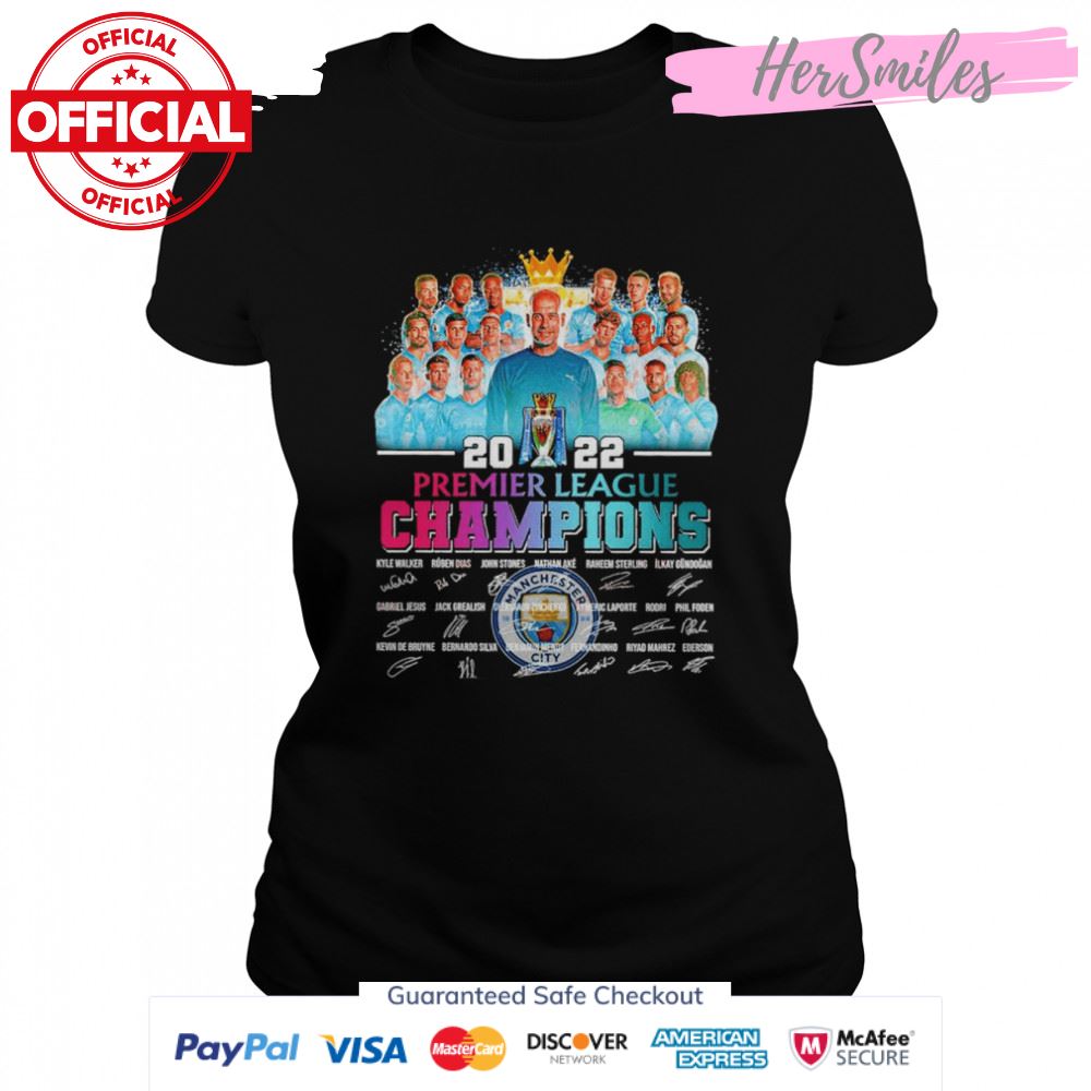 2022 Premier League Champions signatures shirt