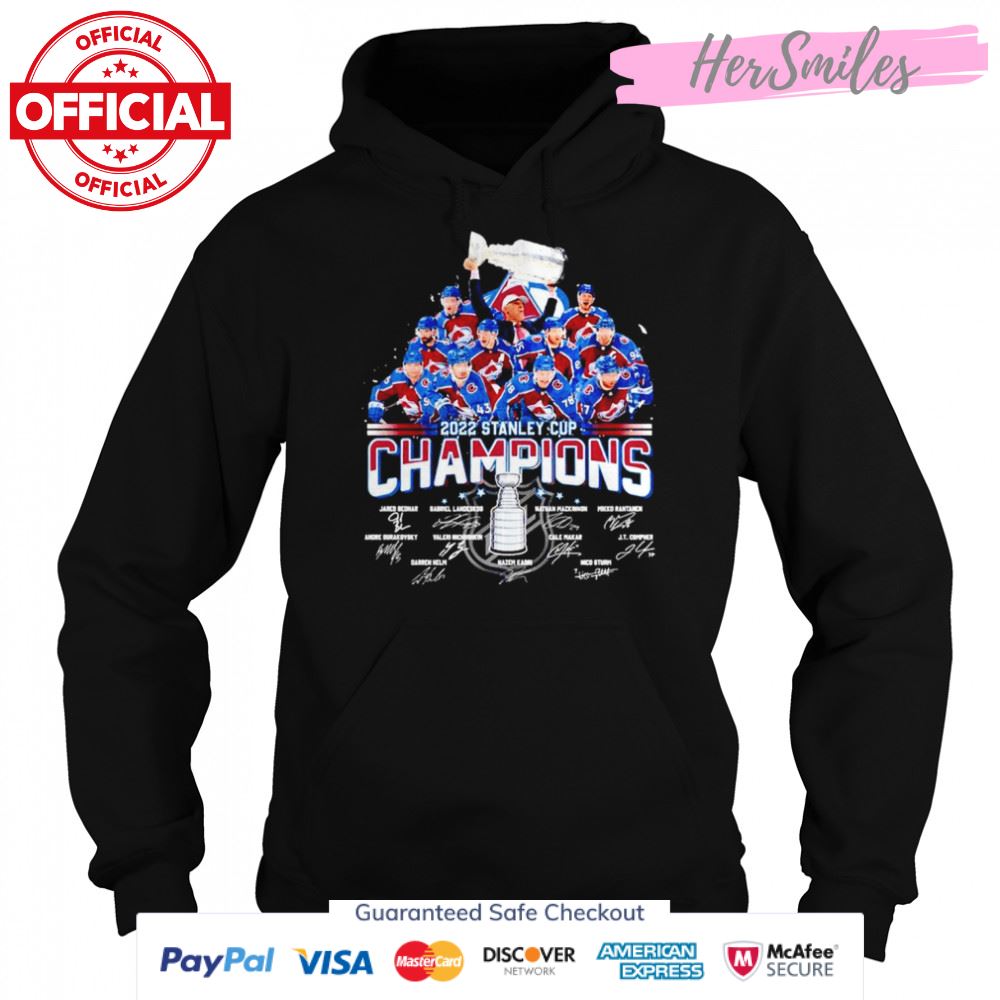 2022 Stanley Cup Champions signatures shirt 2022 Stanley Cup Champions signatures shirt