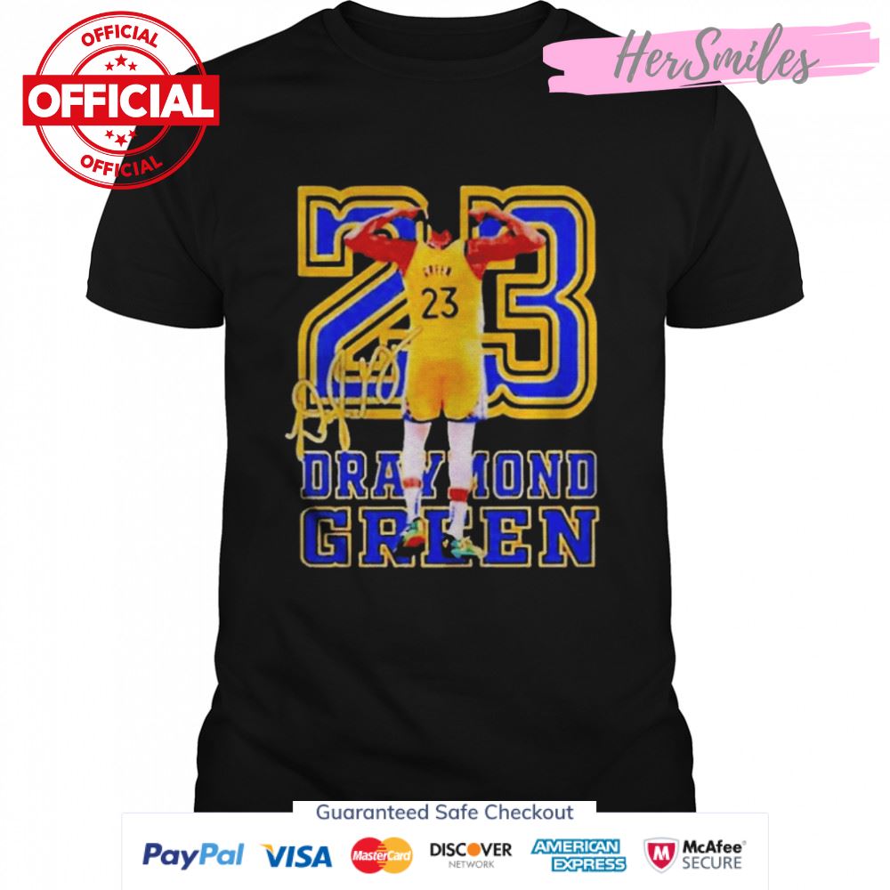 23 Draymond Green Golden State Warriors Signature Shirt