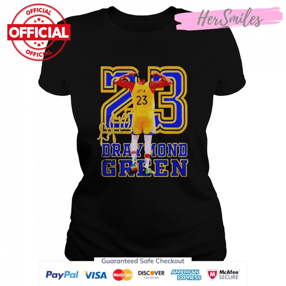 23 Draymond Green Golden State Warriors Signature Shirt